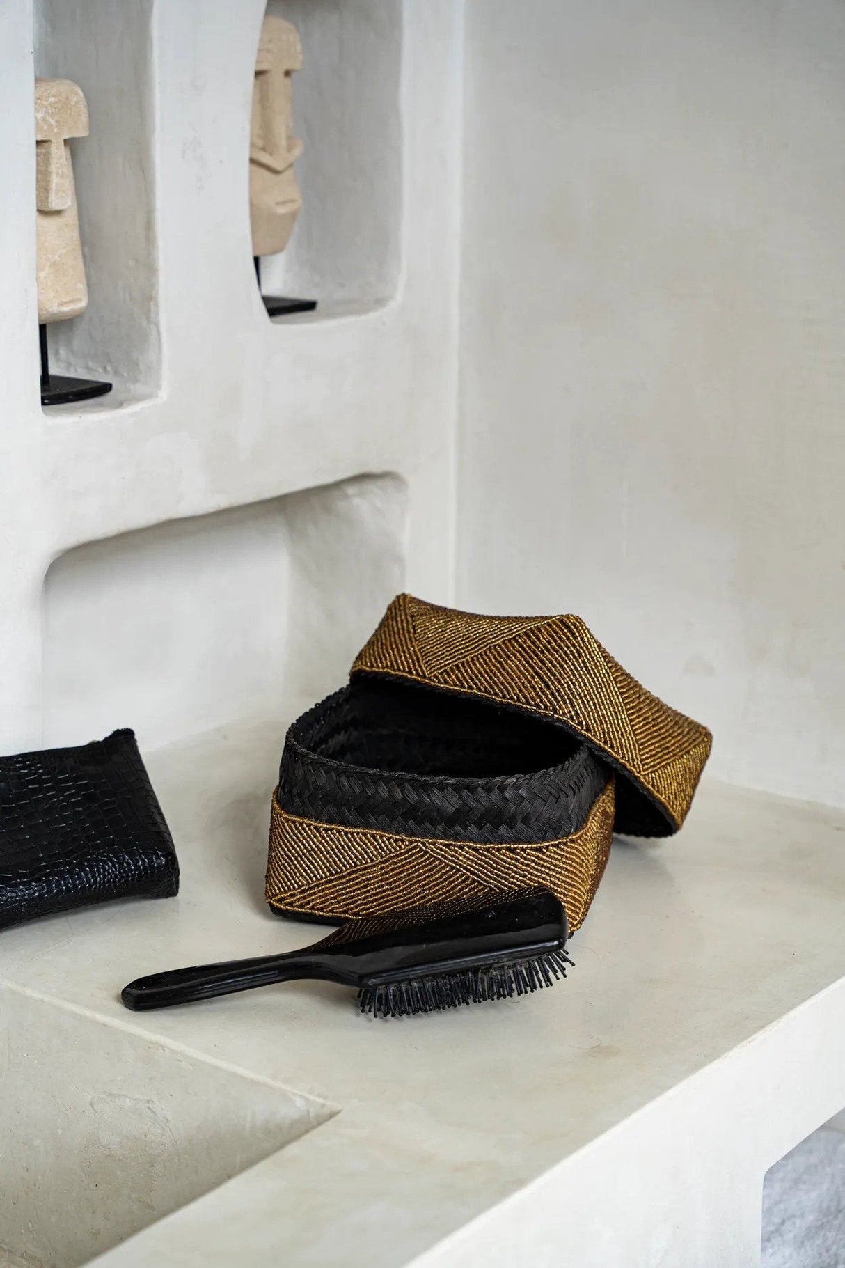 Decorative Bamboo Storage Boxes