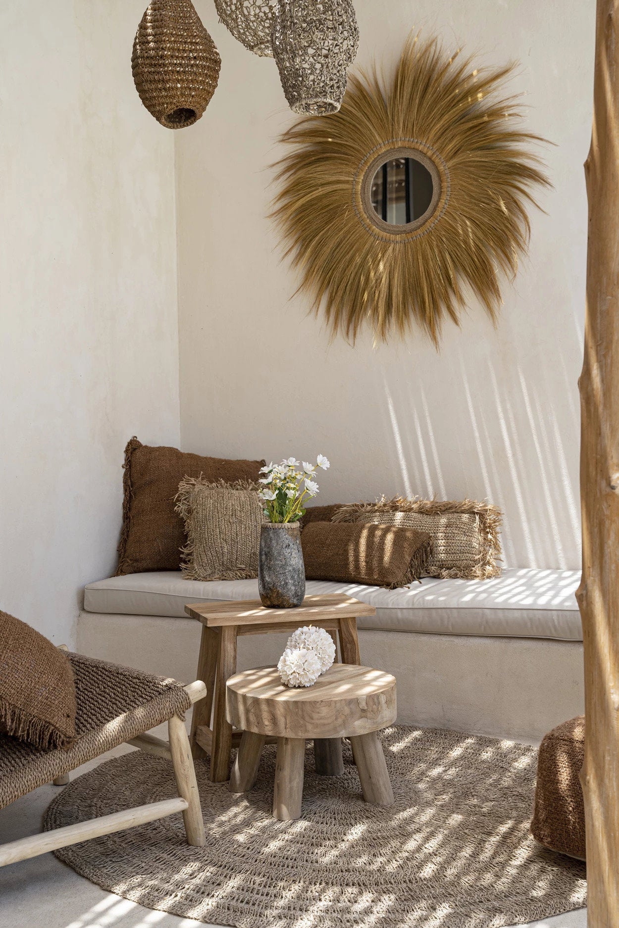 Seagrass Natural Rug - 150 cm