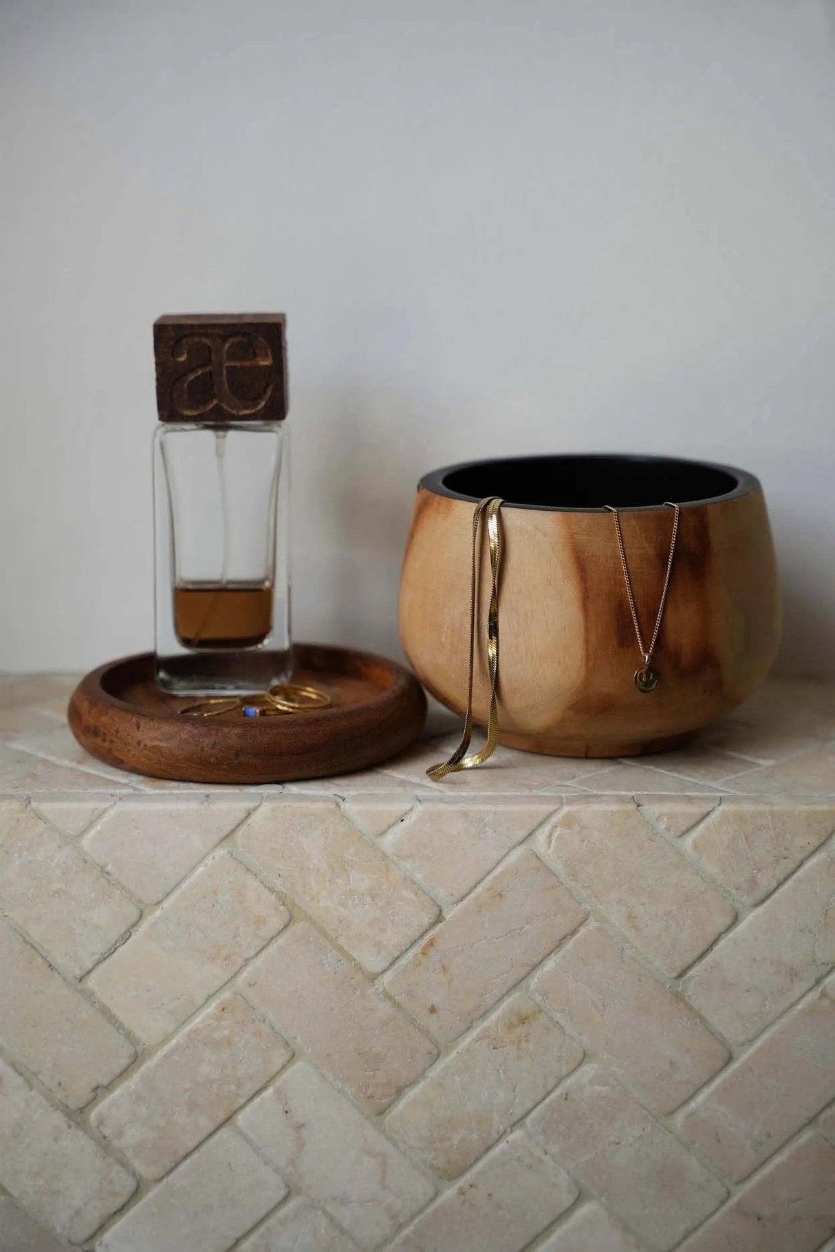 Elegant Teak Wood Coaster