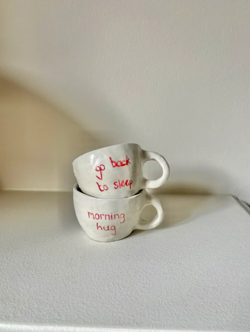 Ceramic Mug – “Go Back to Sleep” maisonbymartina