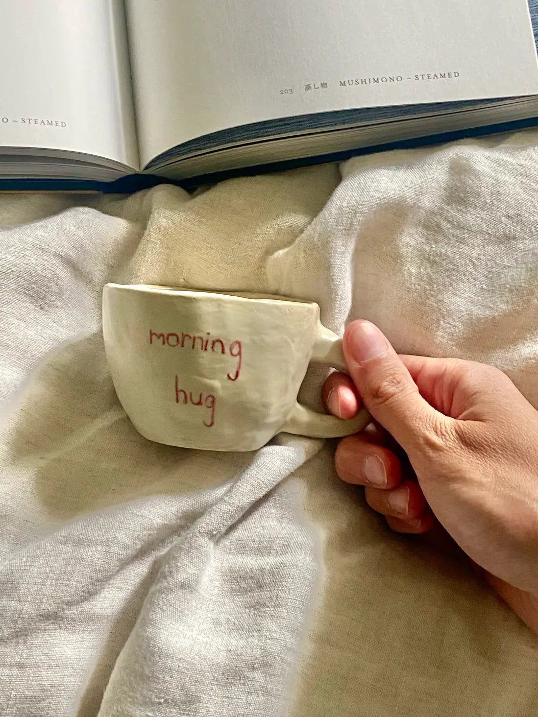 Ceramic Mug – “Morning Hug” maisonbymartina