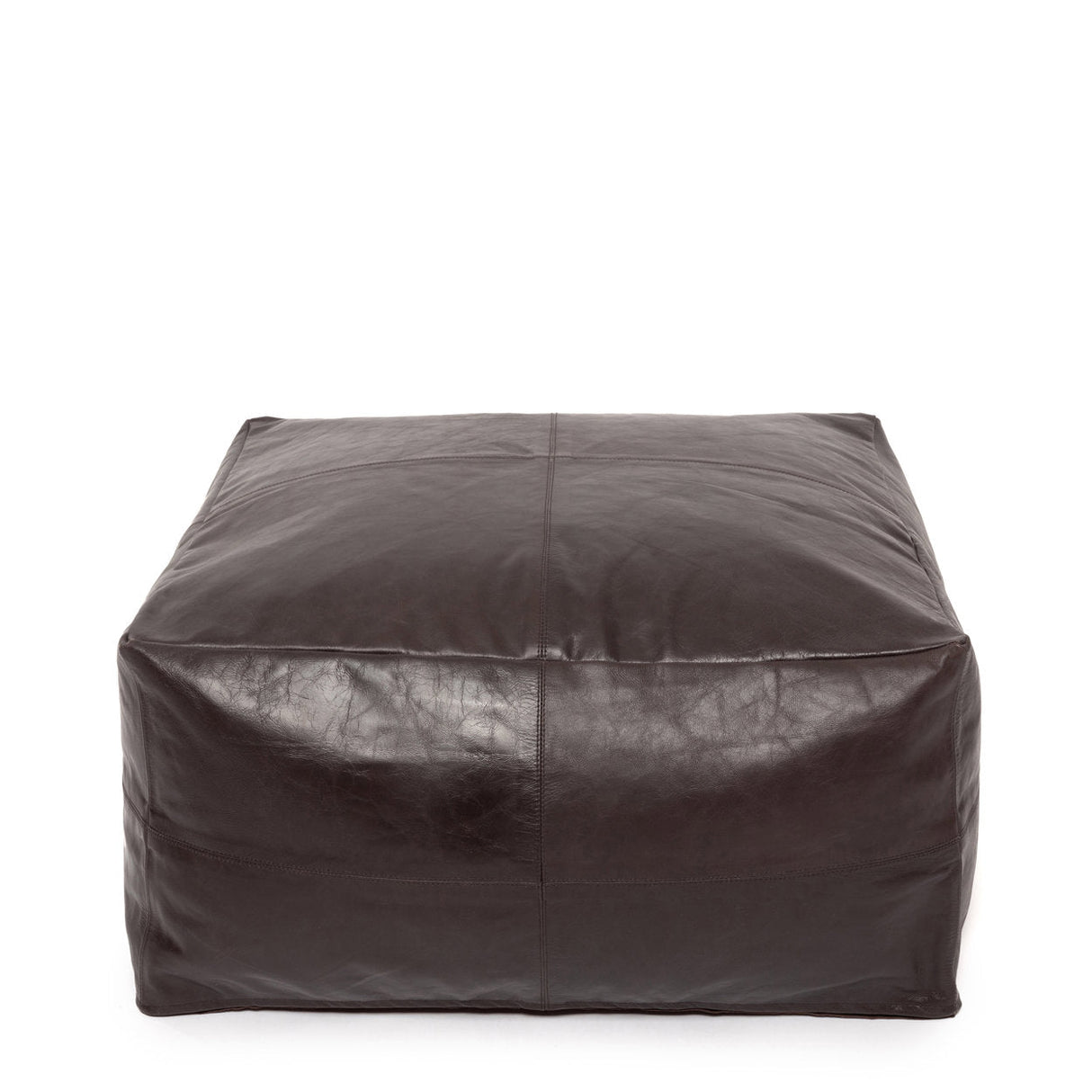 The "Collectors" Bohemian Pouffe - Chocolate