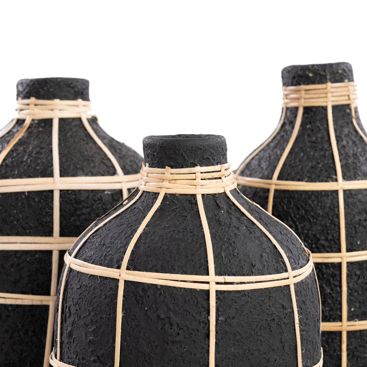WHOOPY - Black Terracotta Vase