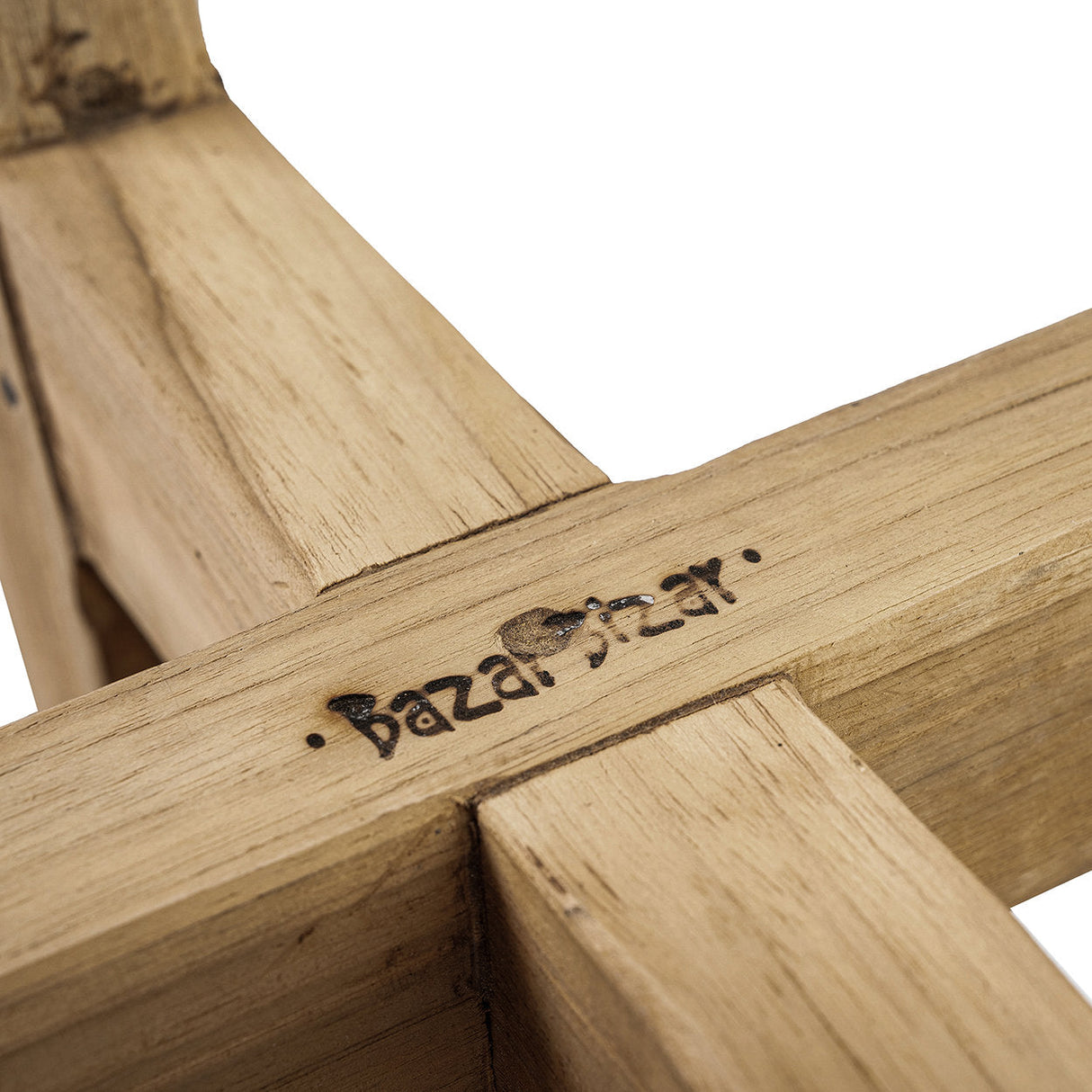 ATZIRI - Tabouret en bois de teck