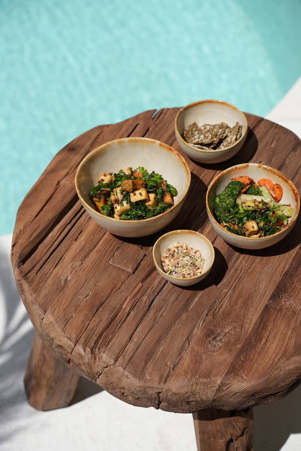 MARABUNTA - Table d'appoint rustique