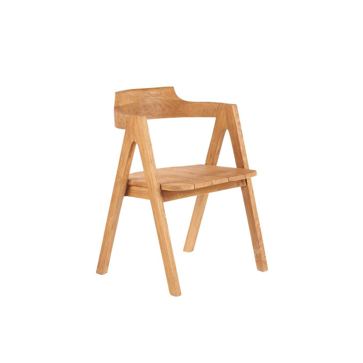 Nihi Sumba Wood Dining Chair - Durable Teak Wood