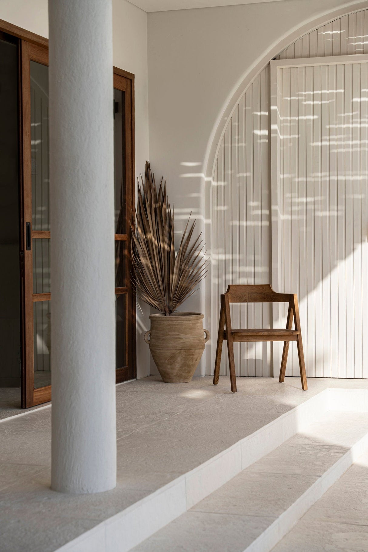 Nihi Sumba Wood Dining Chair - Durable Teak Wood