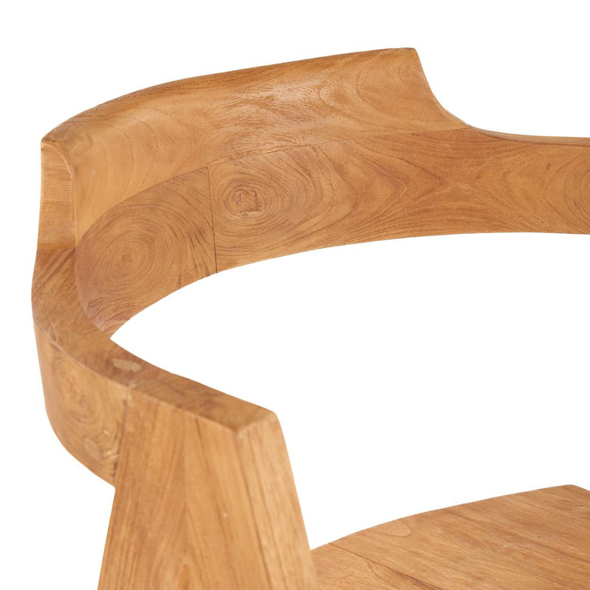 Nihi Sumba Wood Dining Chair - Durable Teak Wood