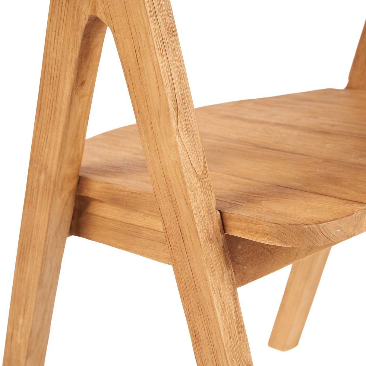 Nihi Sumba Wood Dining Chair - Durable Teak Wood