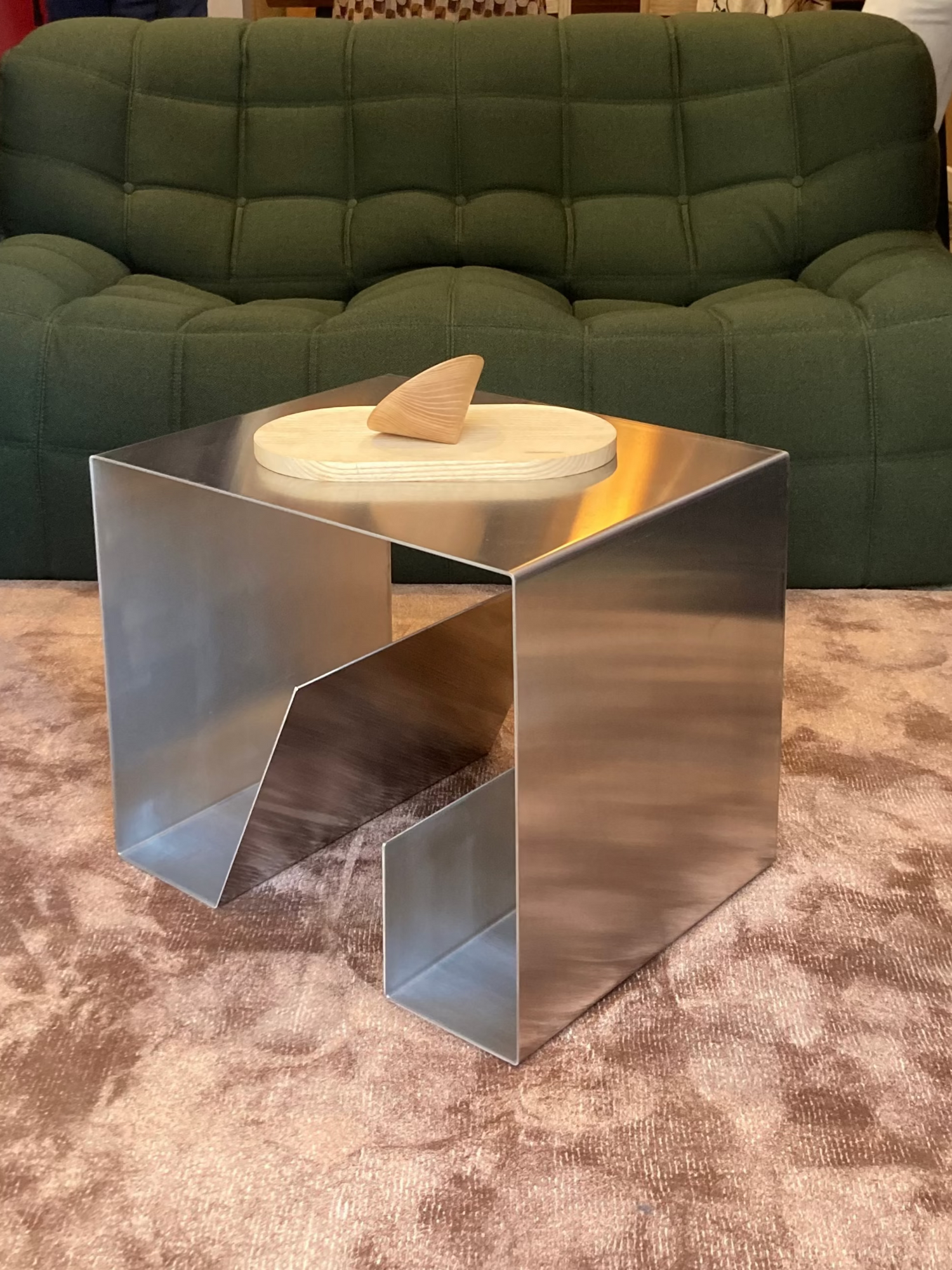 Modern Aluminium Side Table "7ADE" OK.VMH
