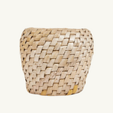 Chidi Basket – Natural Banana Leaf Storage with Unique Diagonal Design