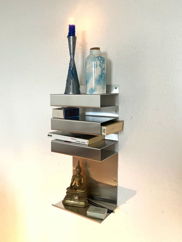 Wall-Mounted Shelf "720G4" - Handmade in France OK.VMH