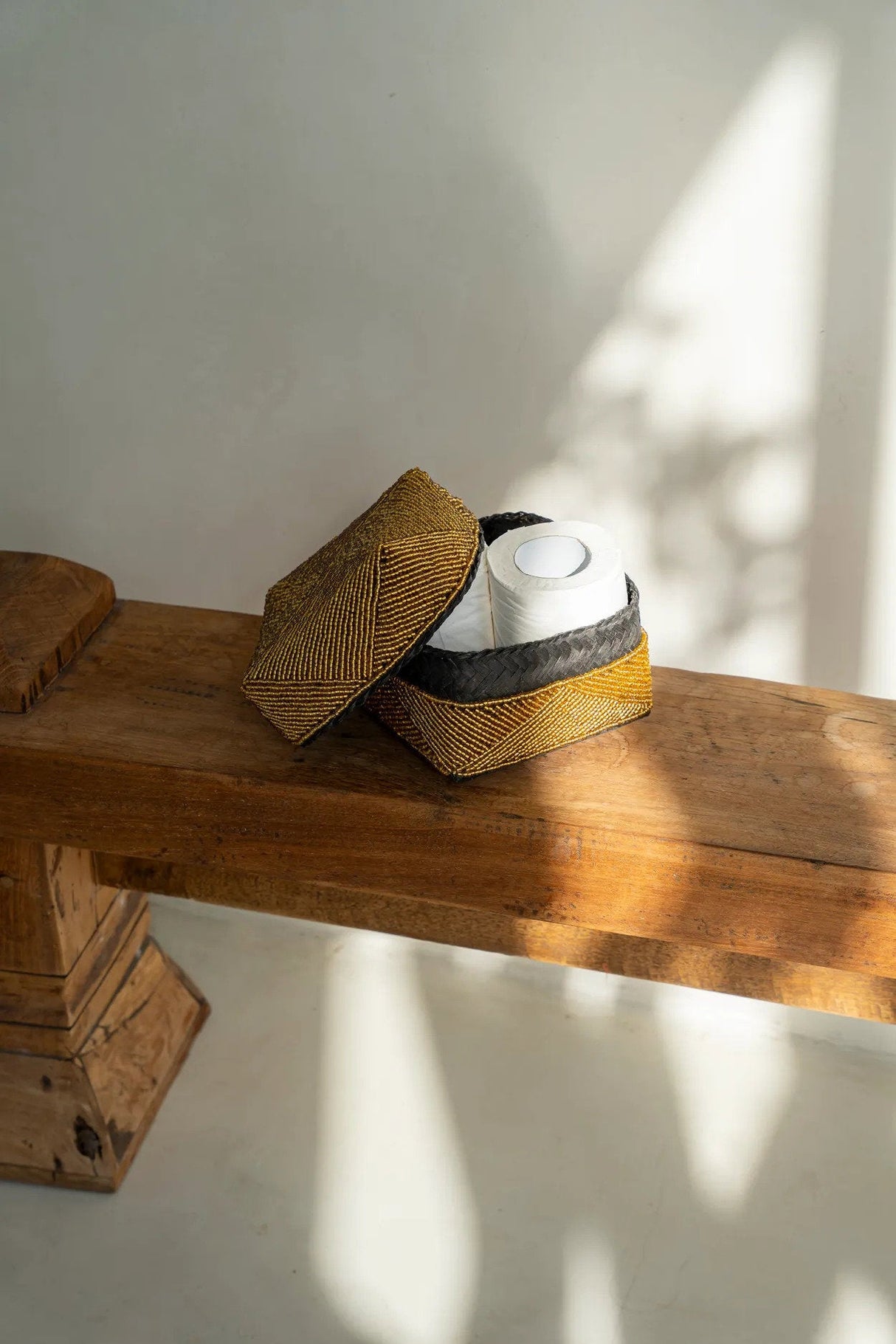 Decorative Bamboo Storage Boxes