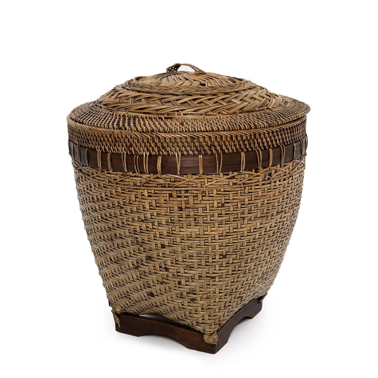 Durable Laundry Basket – Handcrafted with Rattan