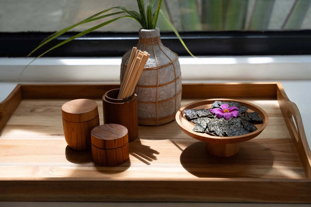 The Teak Root Pot - Small