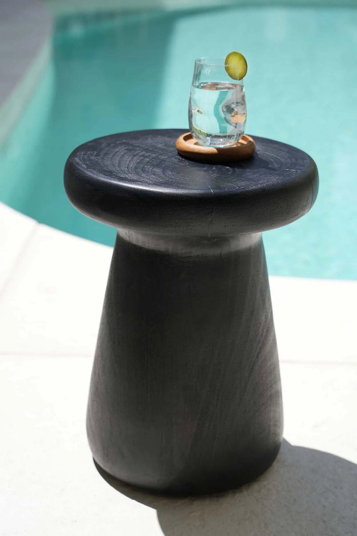 Elegant Teak Wood Coaster