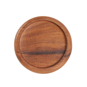Elegant Teak Wood Coaster