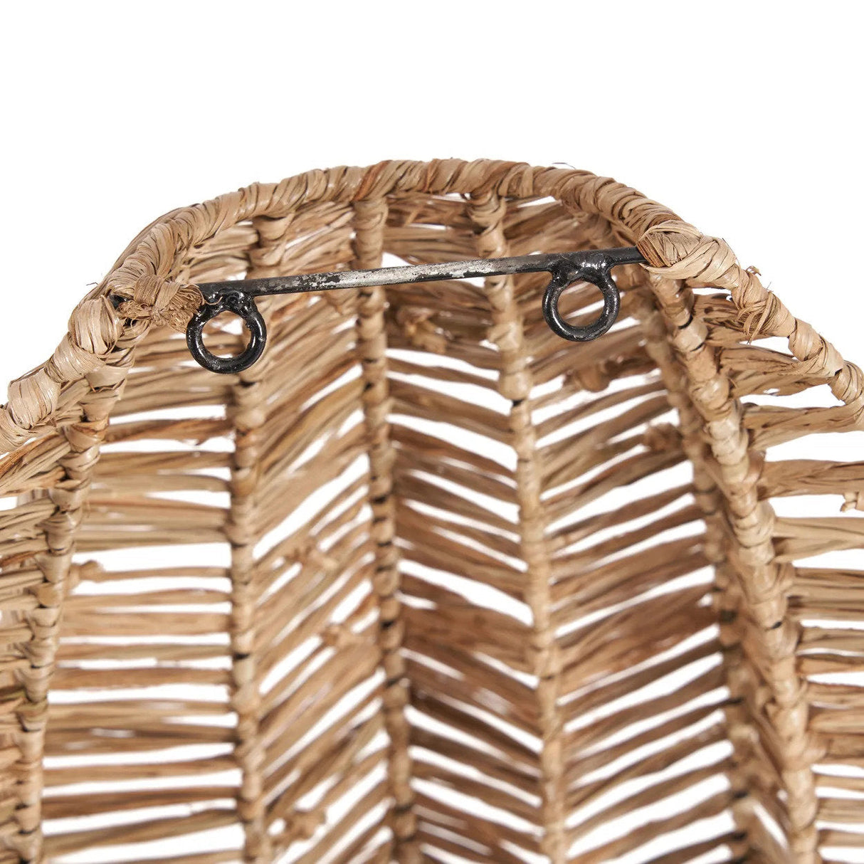 The "Avanti" Applique Wall Lamp Boho - Natural - Medium