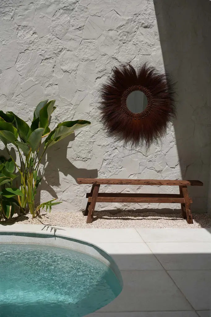 BEAUTEOUS - Rustic Bench Bazar Bizar