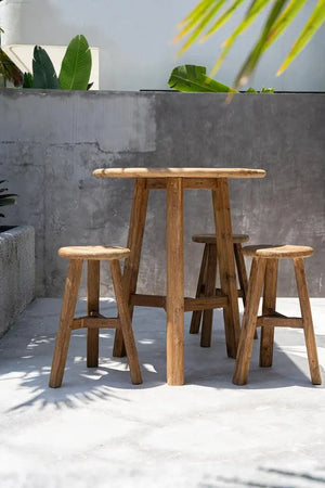 Fusuma Outdoor Bar Table with a refined finish, adding elegance to your patio, garden, or alfresco dining experience