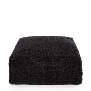 OH MY GEE Bohemian Pouffe - Navy Blue Cotton Pouffe