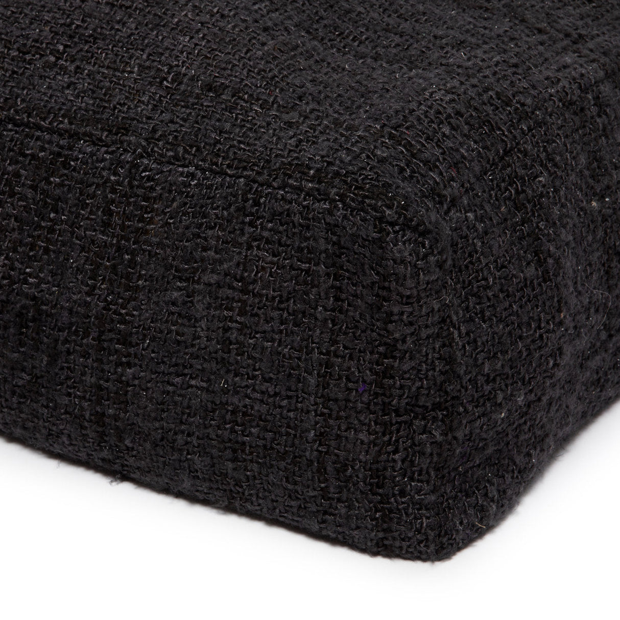 OH MY GEE Bohemian Pouffe - Navy Blue Cotton Pouffe