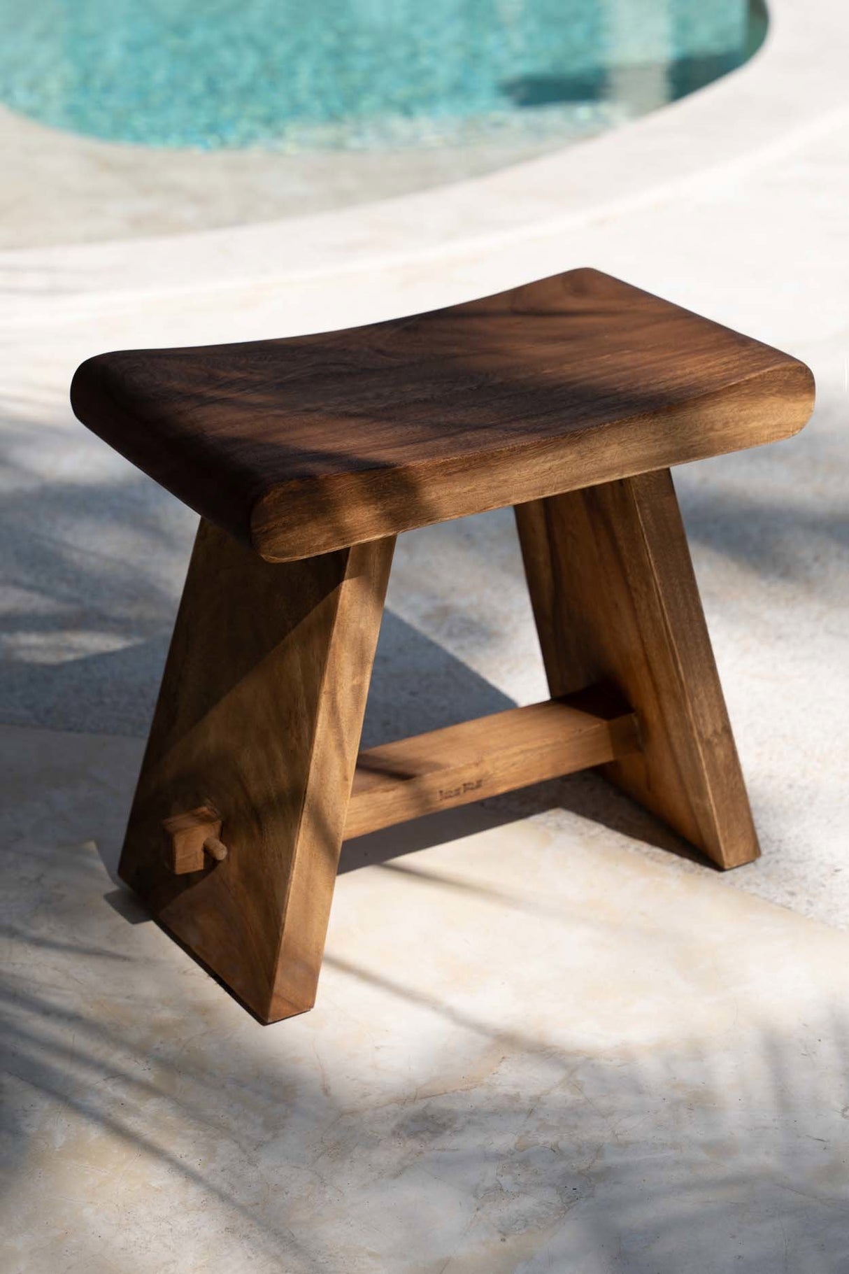 Suar Wood Stool - Handmade in Bali
