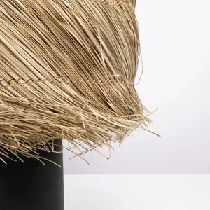 The "Pandan" Table Lamp - Black Natural