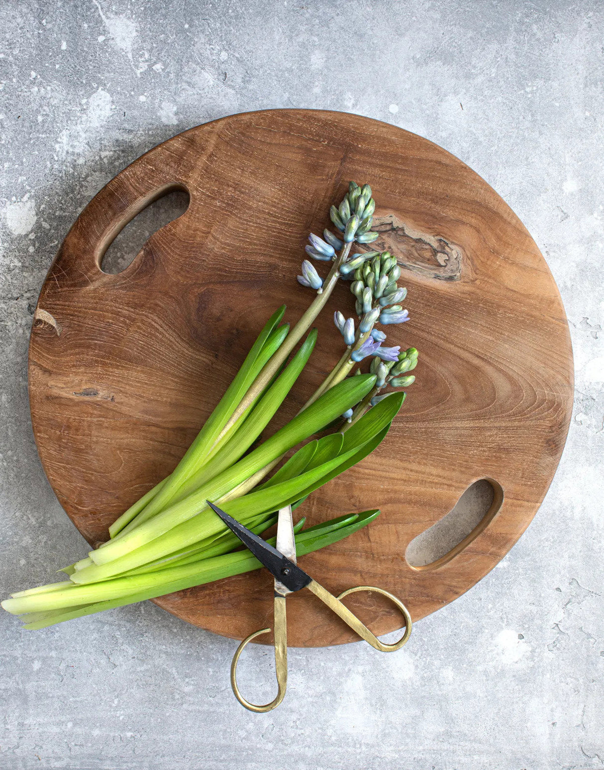 Teak Root Cutting Board & Serving Tray