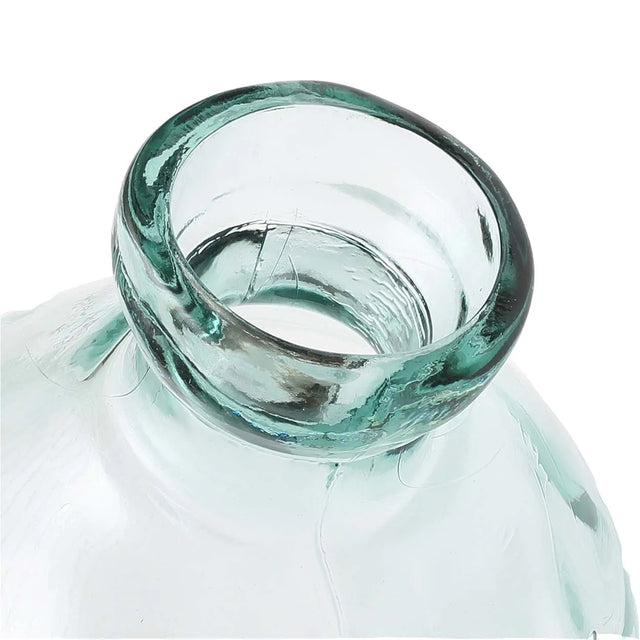 With its elegant lines and recycled glass construction, the Jinsuo Vase adds effortless beauty to your home decor, whether displayed on its own or filled with flowers