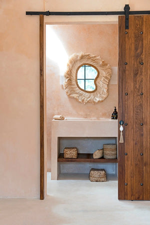 La Principessa Round Mirror - Boho Chic Decor Bazar Bizar