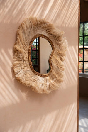 La Principessa Round Mirror - Boho Chic Decor Bazar Bizar