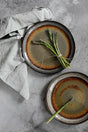 Comporta Collection Large Ceramic Plates featuring a sleek, modern design that complements a variety of tableware styles