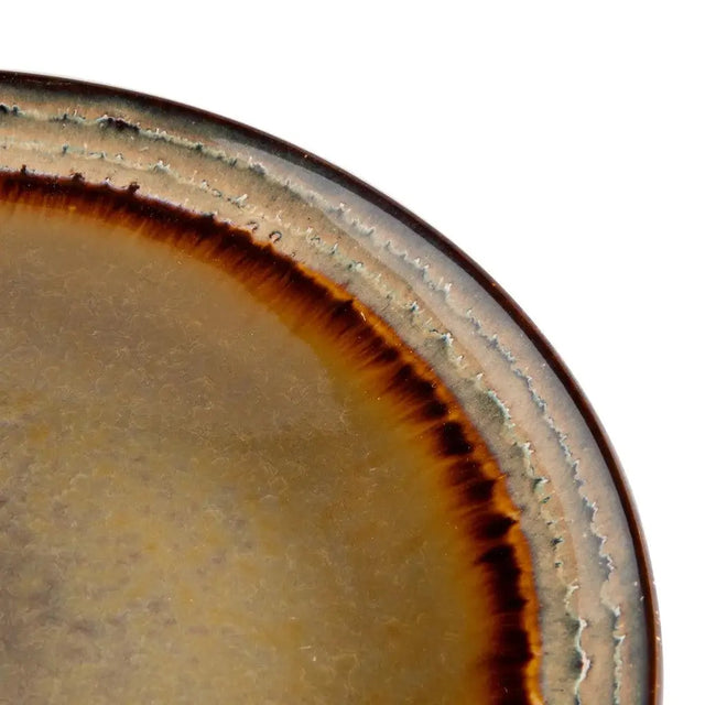 Timeless and durable Comporta Collection Large Ceramic Plates, perfect for adding sophistication to any dining table