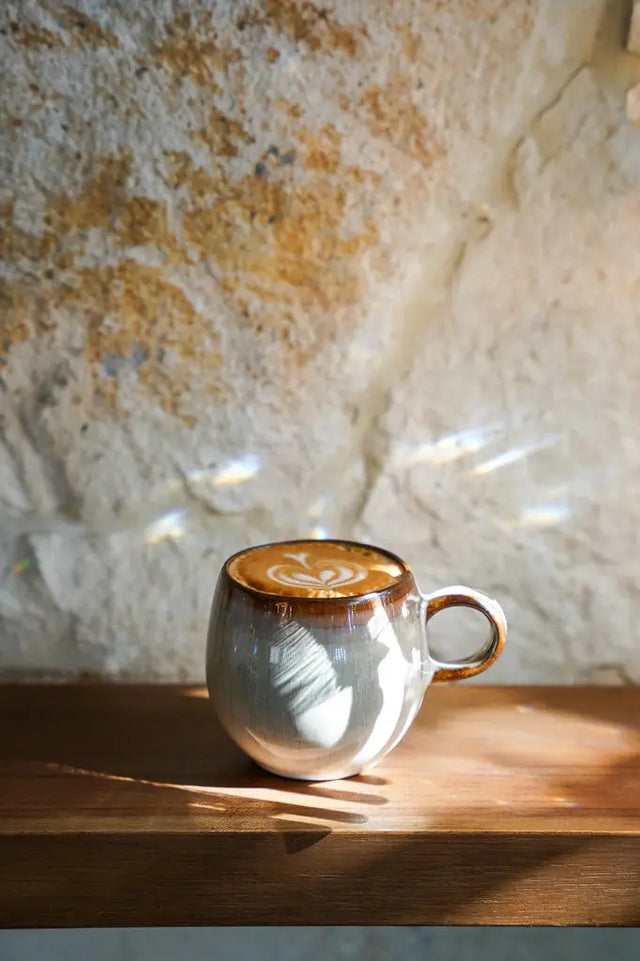 Set of 6 Coffee Cups in Grey Bazar Bizar