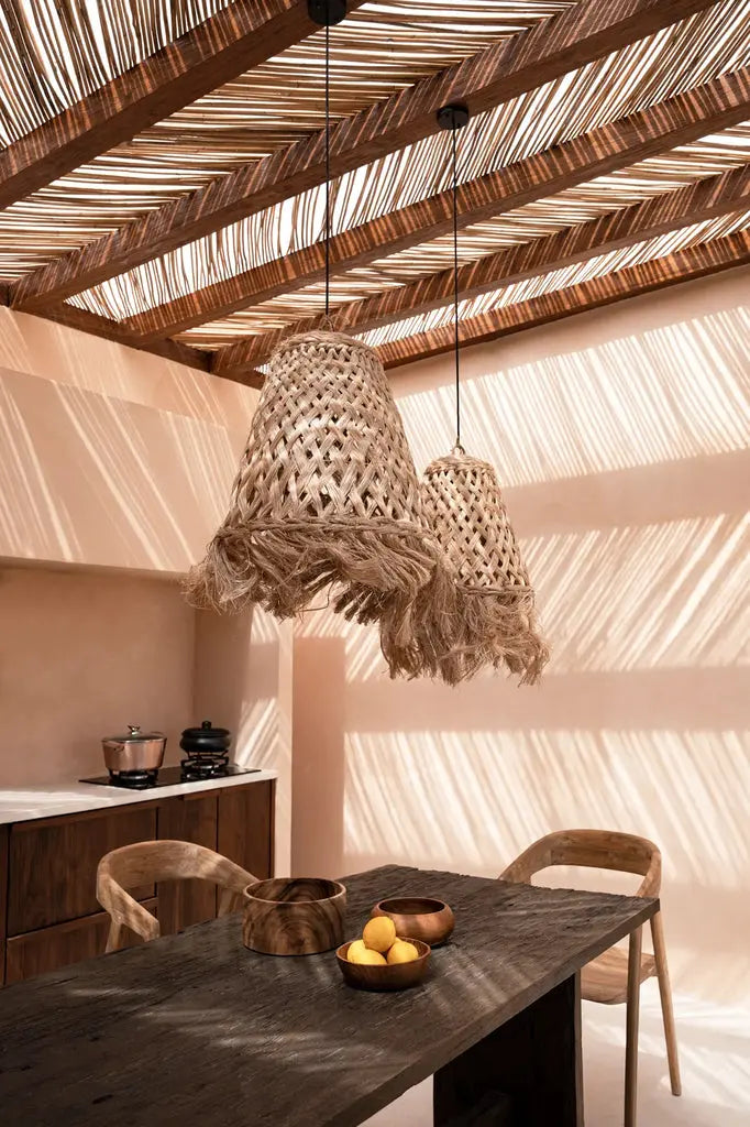 Exquisite fruit bowl made from teak root, combining functionality with the organic beauty of natural wood for a sustainable, artistic display.