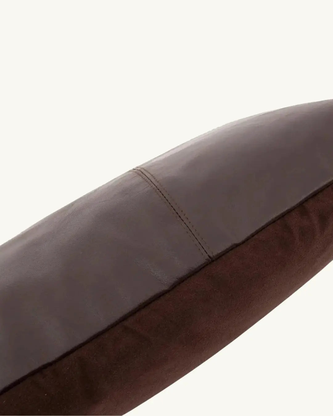 The "Six Panel" Leather Cushion Cover - 30x50cm Bazar Bizar