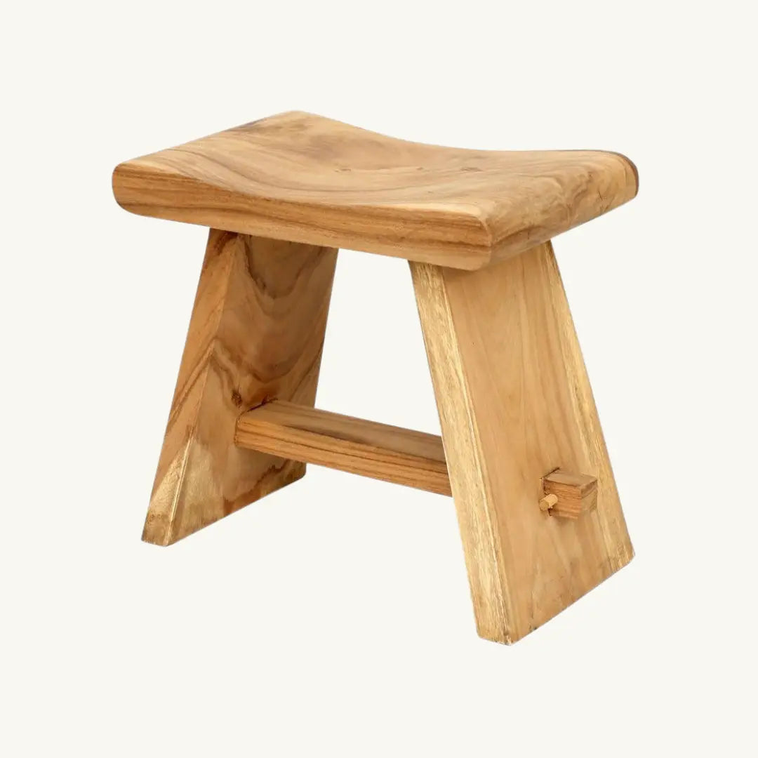 Versatile Suar Wood Stool – Perfect for Any Room Bazar Bizar