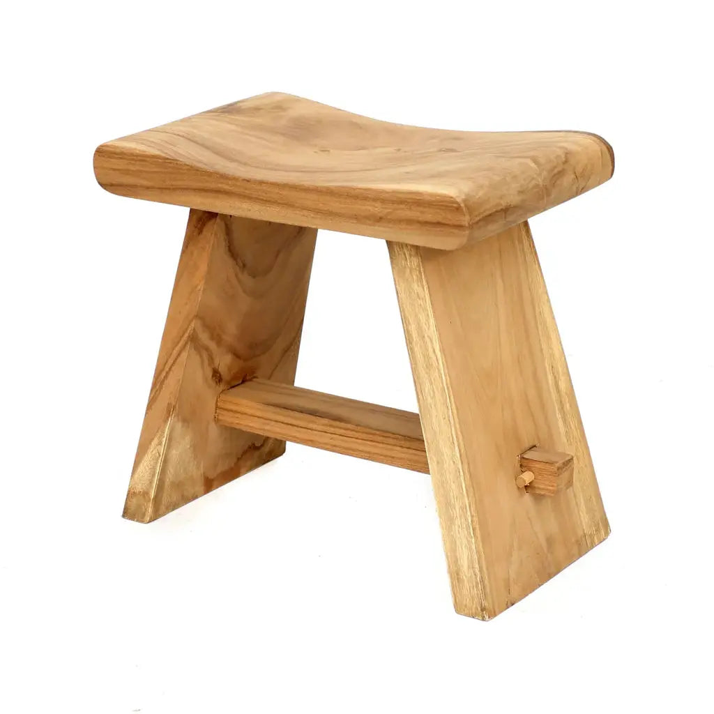 Versatile Suar Wood Stool – Perfect for Any Room Bazar Bizar