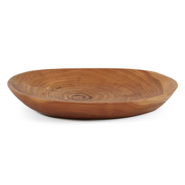 Wood Serving Plate - Handcrafted Board - Durable and Modern Bazar Bizar