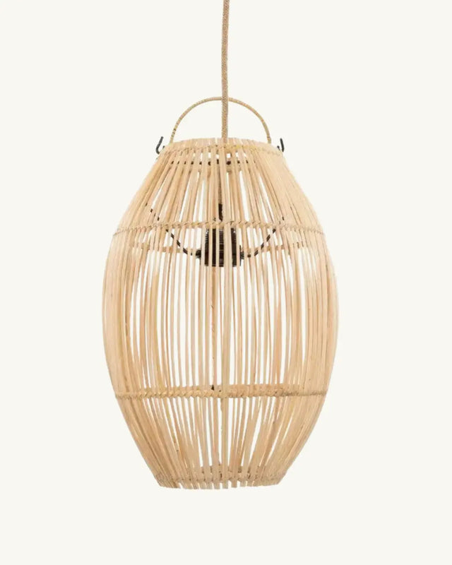 ZURI Pendant Lamp - Natural Rattan Lighting Bazar Bizar