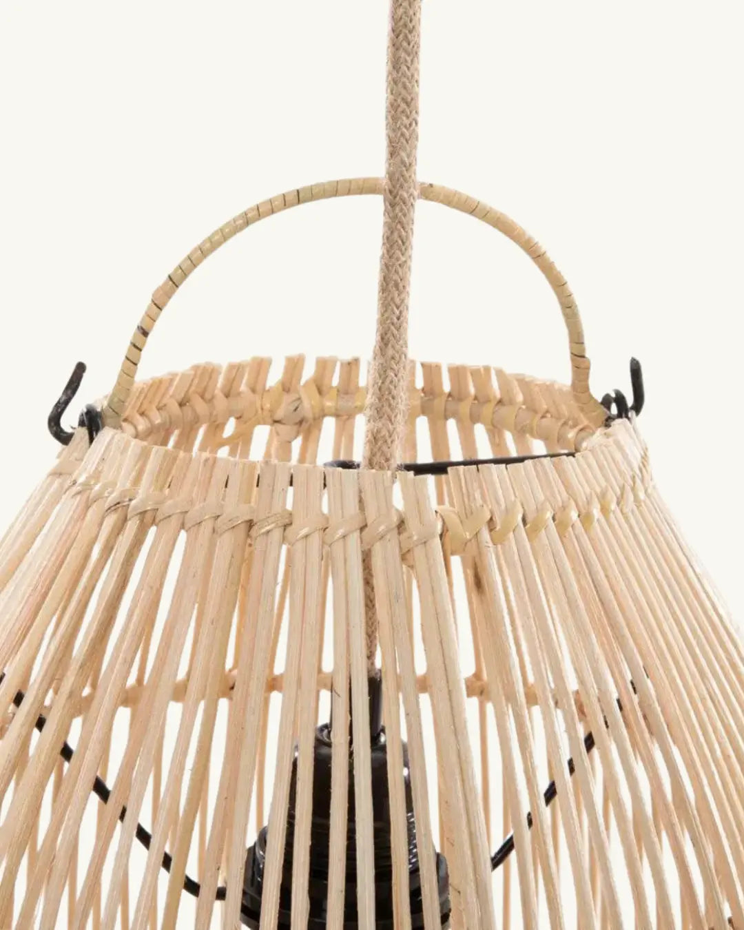 ZURI Pendant Lamp - Natural Rattan Lighting Bazar Bizar