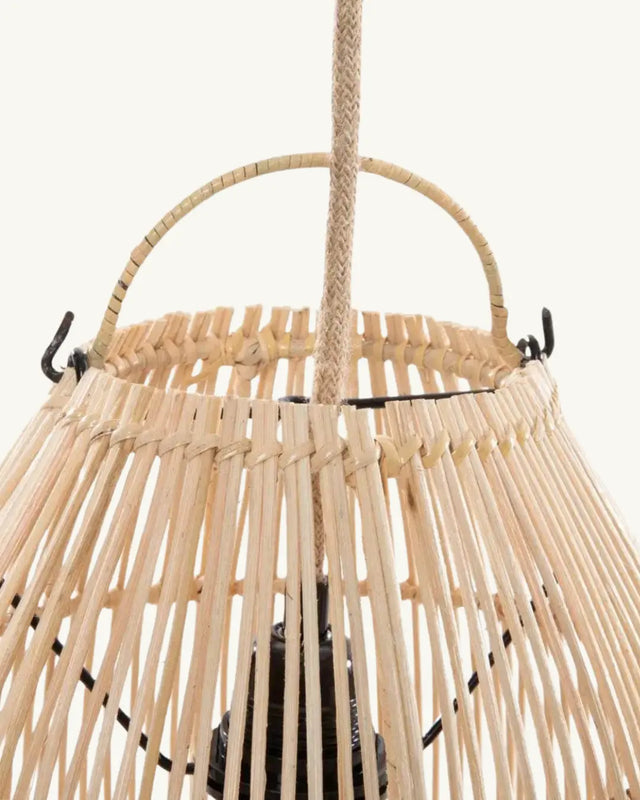ZURI Pendant Lamp - Natural Rattan Lighting Bazar Bizar