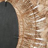 "Abaca" Mirror - Natural - maisonbymartina