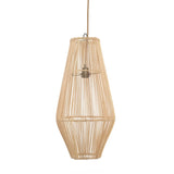 Aphrodisiac Pendant Lamp - Unique Home Decor in Natural Rattan