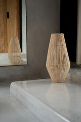 Aphrodisiac Pendant Lamp - Unique Home Decor in Natural Rattan