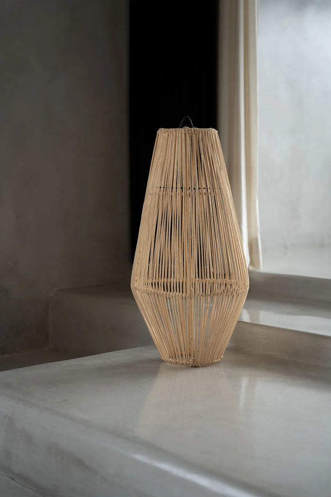 Aphrodisiac Pendant Lamp - Unique Home Decor in Natural Rattan