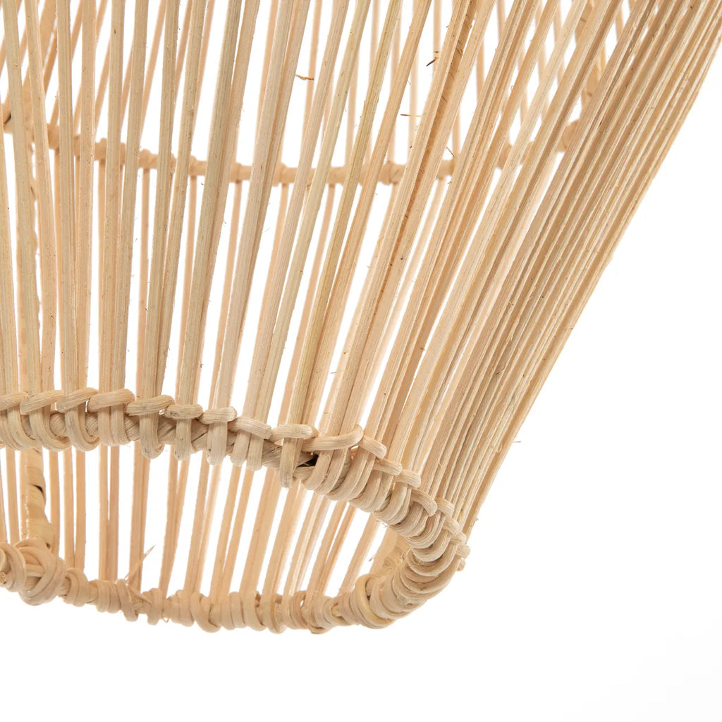 Aphrodisiac Pendant Lamp - Unique Home Decor in Natural Rattan