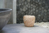 Chidi Basket – Natural Banana Leaf Storage with Unique Diagonal Design