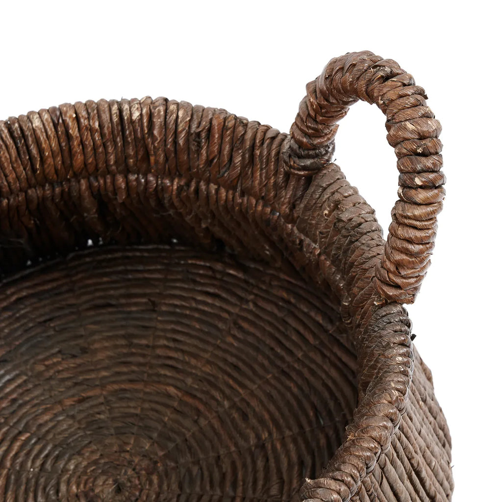 Chizara Mand Basket – Natural Banana Leaf with Triangular Design